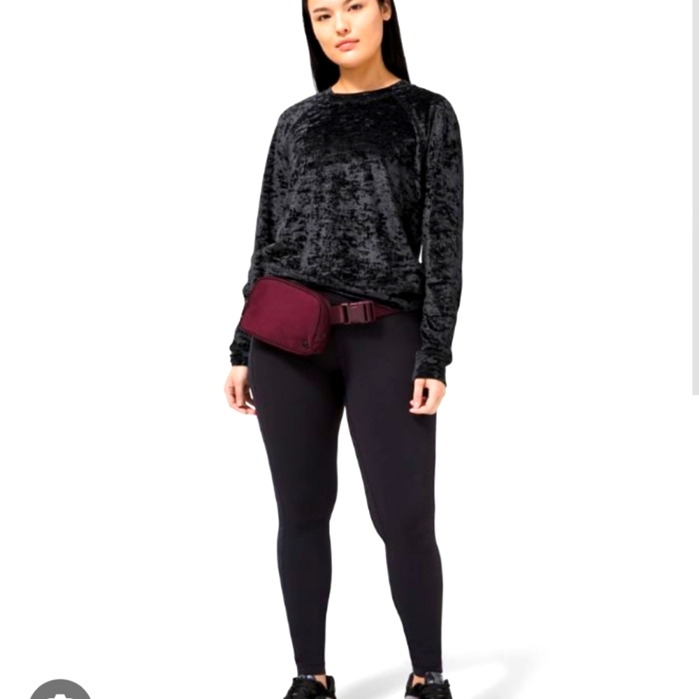 Lululemon Warm Down Crew *Crushed Velvet